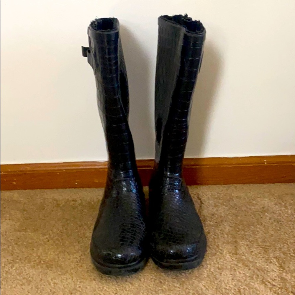 Black All Weather Boots